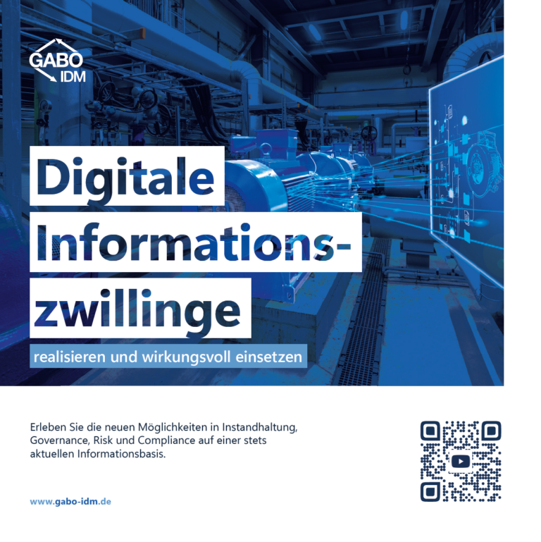 GABO IDM Broschüre Digitalter Informationszwilling Titelbild